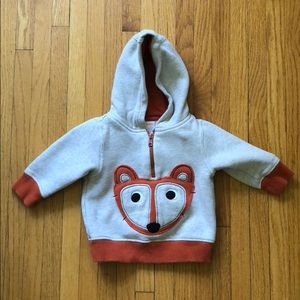 Gymboree fox hoodie